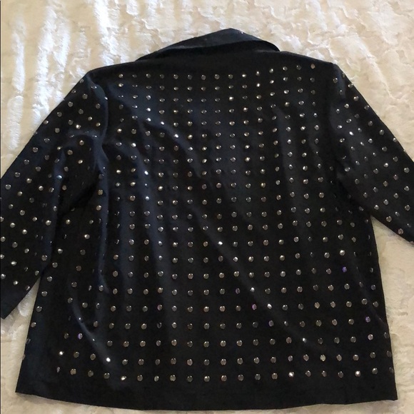 Super cute Black Studded Jacket - Picture 4 of 4